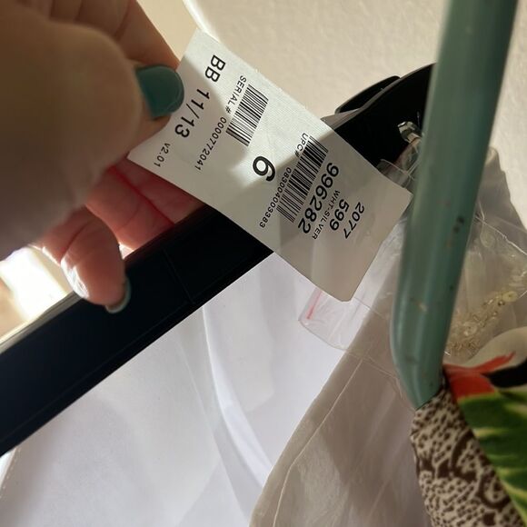 NWT Alfred Angelo Special Occasion Wedding Dress Short Strapless SEE VIDEO Gorg - Picture 6 of 8